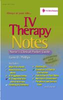 170 كتاب طبى فى مختلف التخصصات IV1TherapyNotes_NPPG